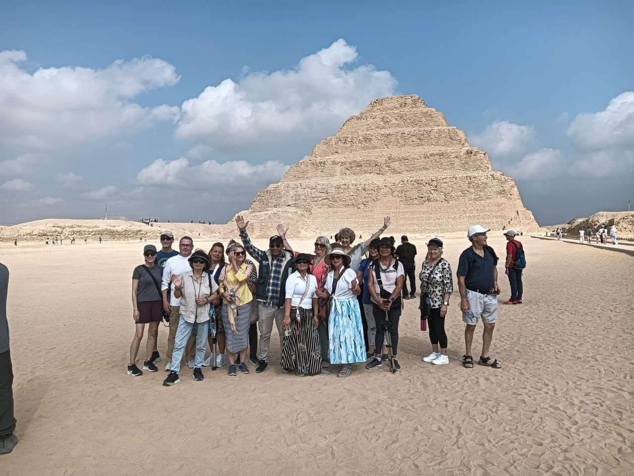 The Step Pyramid of Djoser at Saqqara